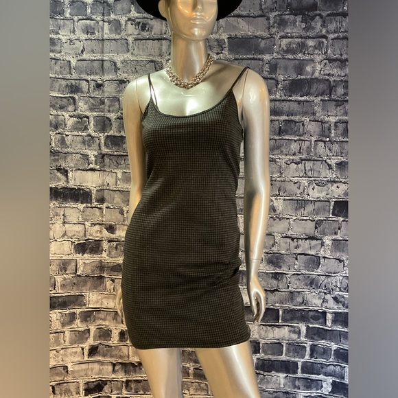 90s Goth Clueless Bodycon Check Mini Dress - Picture 9 of 13